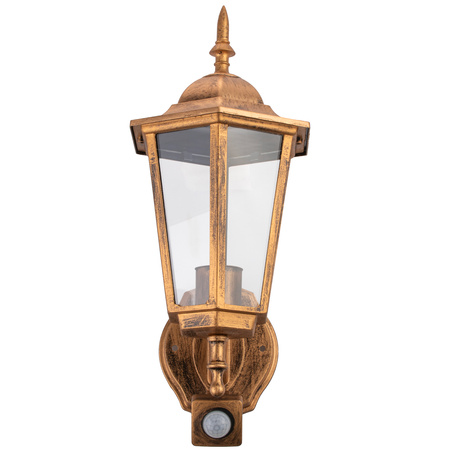 Záhradné svietidlo Vonkajšie nástenné svietidlo E27 LED Senzor pohybu BELLIS LUMILED