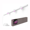 Sada nástenného osvetlenia Rail Kit 150 cm + 3x LED reflektor 15,6 W 1530 lm IP20 biely a farebný Ambiance RGB + TW White Smart SMART Zigbee Bluetooth Perifo Philips HUE