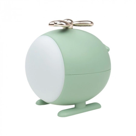 Detské LED nočné svetlo 2,5W 1800-3000K teplá biela dobíjacie 1200mAh zelené MARY'S HELICOPTER