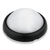 Plafond LED stropné svietidlo 12W 6400K 840lm IP54 Round Black VT-8015 V-TAC