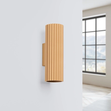 Nástenné svietidlo Reflektor Tuba Spot 2x GU10 Gold Carbon Deep Space SL.1651 Sollux