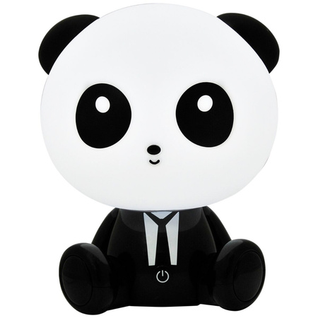 Dekoratívna LED lampa 2,5 W 59 lm biela čierna stmievateľná Panda Sanico Goldlux