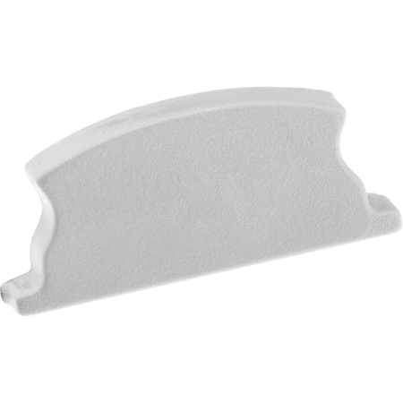 Koncovka pre profil A KM24K-S sivý plast