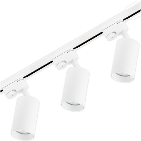 Sada prípojníc na osvetlenie 1,5 m + 3x SAGI GU10 White LUMILED reflektor