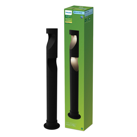 Záhradná lampa vonkajšia PIPE 70cm LED 1,5W 180lm 2700K Desi Philips