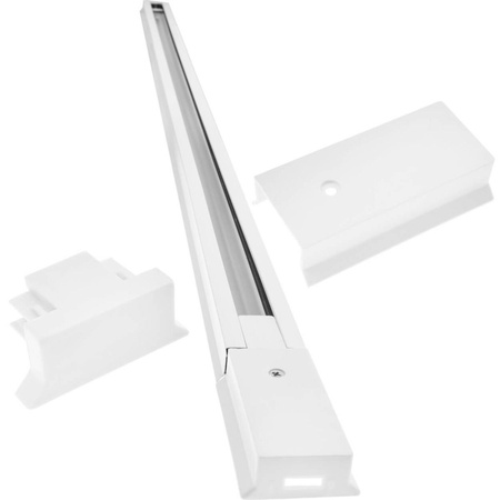 Sada osvetľovacích prípojníc 2 m + 4x GU10 White square busbar reflektor