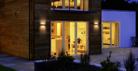 Vonkajšia záhradná lampa LED fasádna nástenná lampa 12,5W 980lm 3000K IP44 Endura Ledvance šedá