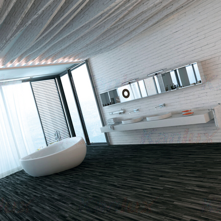 Kúpeľňové nástenné svietidlo nad zrkadlo LED 12W 1070lm 4000K, neutrálna biela obdĺžnikové biele IP44 Astim Kanlux