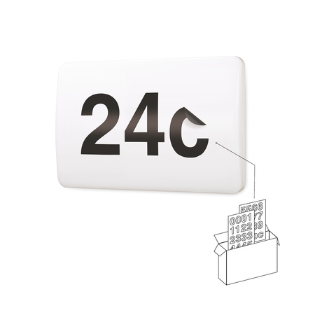 LED stropné svietidlo do kúpeľne Povrchová montáž 7W 700lm 4000lm, neutrálna biela 120° so súmrakovým senzorom Biela IP65 Numos Kobi