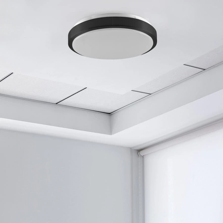 Stropné svietidlo Plafond 2x E27 White Black Benedict Sanico Goldlux