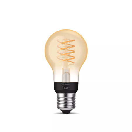 LED žiarovka E27 A60 7,2W = 40W 550lm 2100K teplá biela FILAMENT SMART Smart Bluetooth ZigBee White Philips HUE