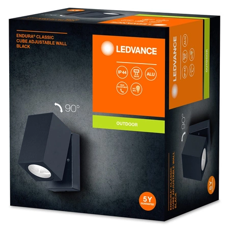LED GU10 IP44 IK04 Black Endura Ledvance vonkajšie záhradné svetlo