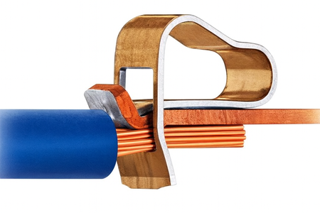 Rýchlospojka WAGO 2273-202 pre drôt 2x0,5-2,5 mm