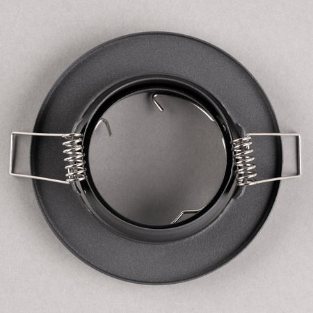 Kruhové halogénové svietidlo na zapustenú montáž AURELI Graphite sheet MR16 GU10 LUMILED