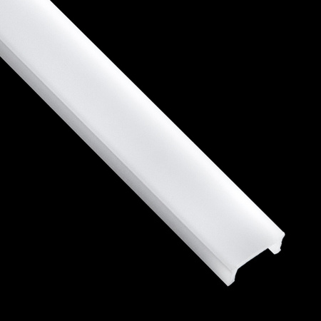 Tienidlo pre povrchovú montáž profilu KM33 Milk 1m