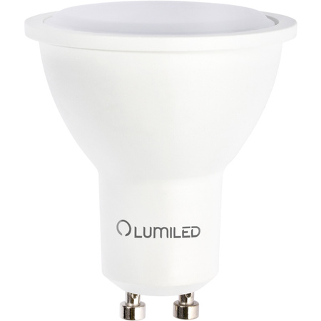 Sada halogénového svietidla VENTUS White Round + LED žiarovka GU10 6W neutrálna biela 120° Lumiled