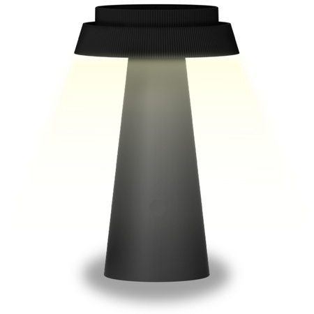 Solárna záhradná lampa LED Stojaca dekoratívna stolová lampa 1800-3000K USB-C 3 farby