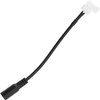 Napájací konektor DC 2,1 / 5,5 mm s 15 cm káblovou svorkou