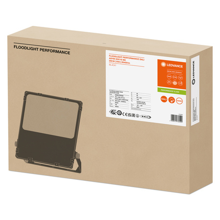LED reflektor Vonkajšie reflektory Stmievateľné 200W 26400lm 4000K IP66 Čierne reflektory Ledvance