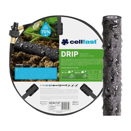 Záhradná hadica 22,5 m na kvapkovú závlahu DRIP 1/2" CELLFAST