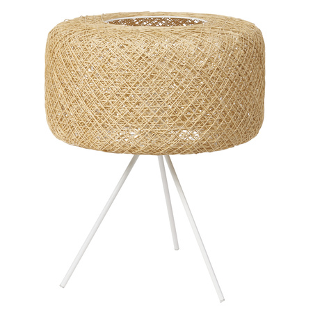 Stolná lampa Stolné svietidlo Stojace dekoratívne E27 Béžová USB-C Dekor Ledvance