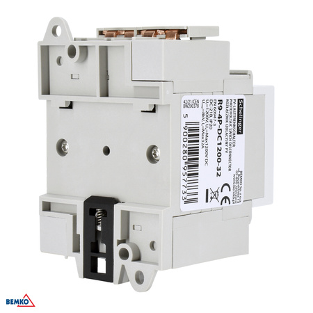 Hlavný odpojovač PV 4-pólový 1200V IP20 32A Schelinger