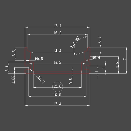 Hliníkový kryt profilu pre LED pásy Silver Sanico Goldlux
