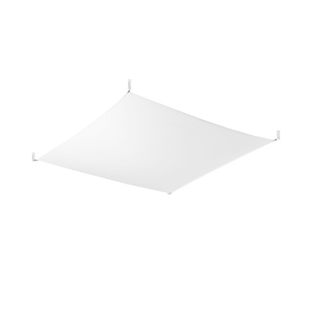 Stropné svietidlo na povrch 6x G13 Plafond Rectangular White Minimalist Luna Sollux
