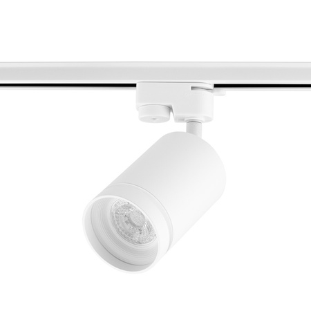 Reflektor pre 1-fázovú lištu GU10 White Matt Ring Masterled