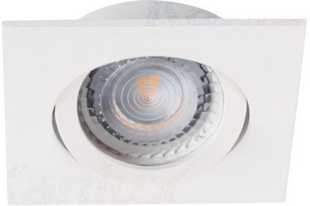 Halogénové štvorcové svietidlo DALLA MR16 Gx5,3 biele Kanlux