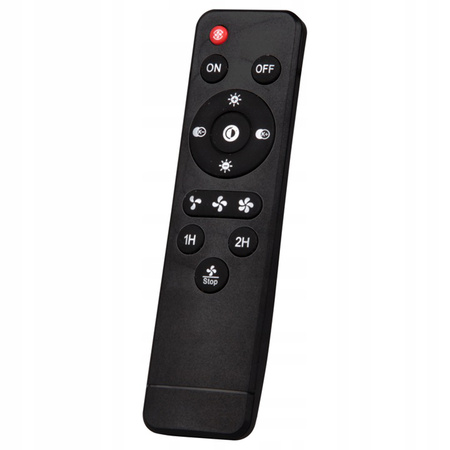 LED stropné svietidlo RODOS FAN 72W 2700K-6500K čierne + diaľkové ovládanie