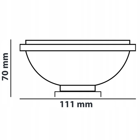 10x LED žiarovka ES111 GU10 15W = 100W 1521lm 3000K, teplá biela 24° Silver LUMILED