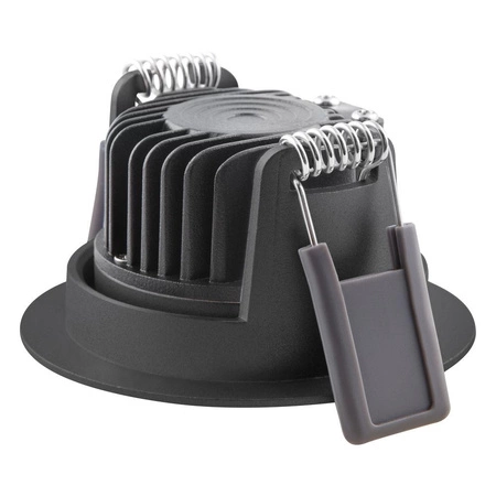 LED zapustené stropné zapustené bodové svietidlo 8W 680lm CCT Stmievateľné LED Spot Black Air Adjust Ledvance