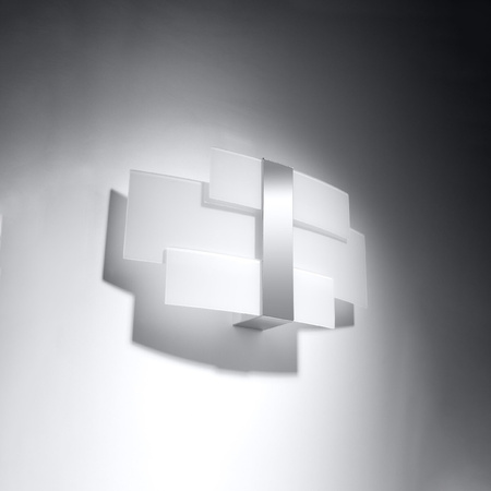 Nástenné svietidlo Nástenné svietidlo 2x G9 Obdĺžnikový chróm biely Moderné Celia Sollux