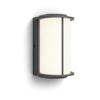 Záhradné nástenné svietidlo Vonkajšie fasádne svietidlo LED 4,3 W 800 lm 2700 K IP44 Antracit Reese Ultra Efficient Philips