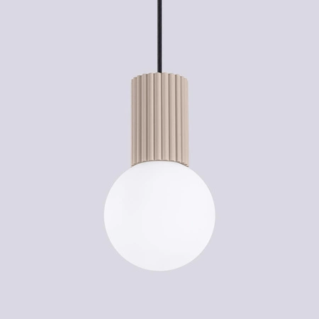Závesné svietidlo Hanging G9 Round Beige Modern Matte Halo Sollux