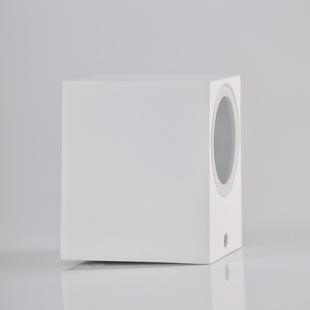 Nástenné vonkajšie fasádne svietidlo GU10 White IP44 Boston Sanico Goldlux