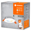 LED SPOT 4,5 W 240 lm stmievateľný CCT Round 8,5 cm biely SMART+ WiFi Downlight Ledvance svietidlo na zapustený panel