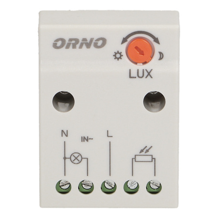Súmrakový spínač s hermetickou externou sondou 2300W IP65 biely ORNO