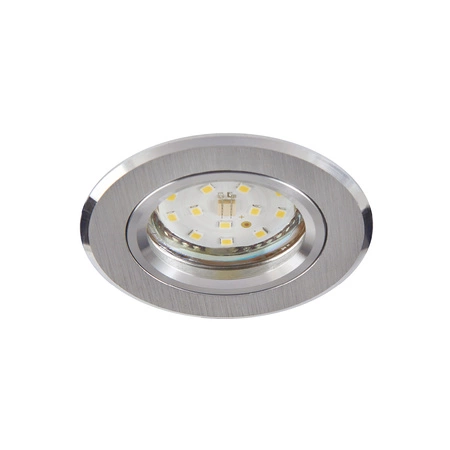 Halogénové zapustené bodové svietidlo GU10 Chrome Round Kobi