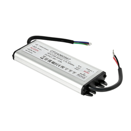 Vodotesný napájací modul 24V 60W 2.50A IP67 Kobi