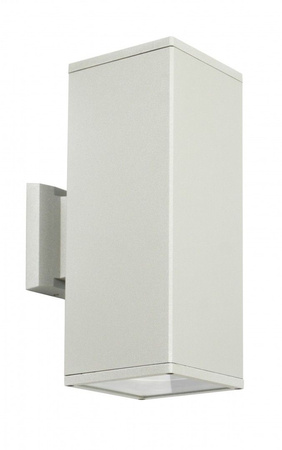 Vonkajšia záhradná lampa fasádna LED nástenná lampa Adela 8001 AL E27 Su-Ma