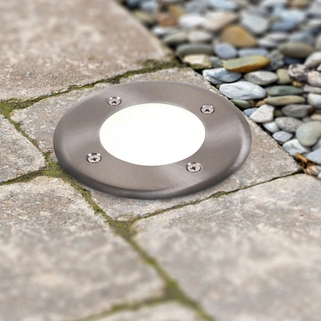 Svietidlo LED pre dvere 3W 300lm 4000K, neutrálna biela 120° Strieborné IP67 MIVO Sanico Goldlux