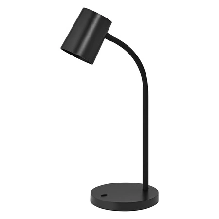 Stolná lampa stojaca GU10 čierna USB-C Kancelárska linka Ledvance