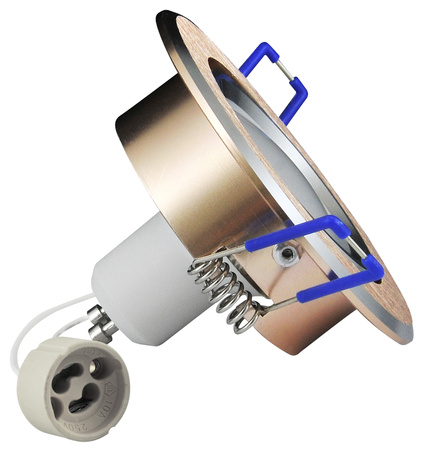 Sanico Goldlux 3,5W 250lm 3000K, teplá biela zlatá SUN OLAL Sanico Goldlux bodové svietidlo na zapustenú montáž