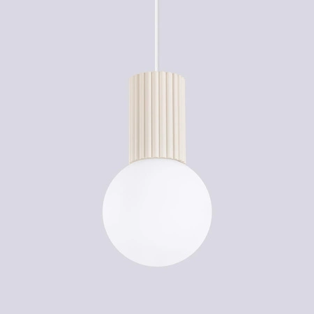 Závesné svietidlo Hanging G9 Round Beige Modern Matte Halo Sollux