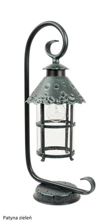 Toledo K 4011/1/R E27 54cm Su-Ma Vonkajšie záhradné stojace stĺpové svietidlo