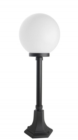 Záhradné svietidlo Vonkajšia stĺpová lampa E27 KULE CLASSIC K 5002/3/KP 250 73cm čierna Su-Ma