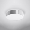 Stropné svietidlo Plafond 3x E27 Round Grey Minimalist Arena Sollux