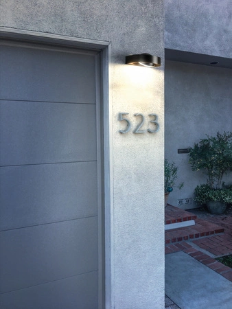 Inteligentné nástenné svietidlo LED 6,7 W 350 lm CCT Stmievateľné čierne SMART+ WiFi Okrúhla stena Ledvance